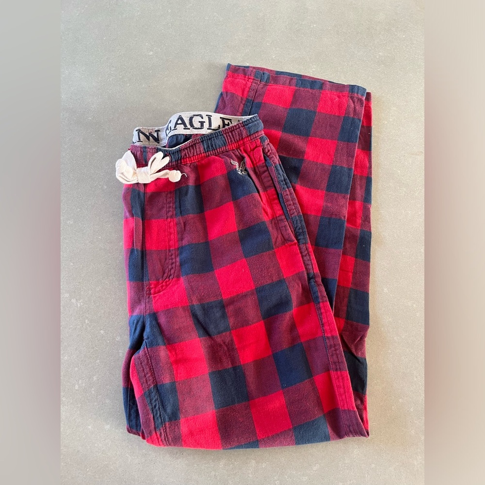 Y2K Flannel Plaid PJ Pants